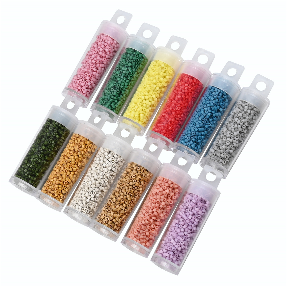 Glass Seed Beads 2Mm Jewelry Making - 10 gramów japonia matowe małe szklane