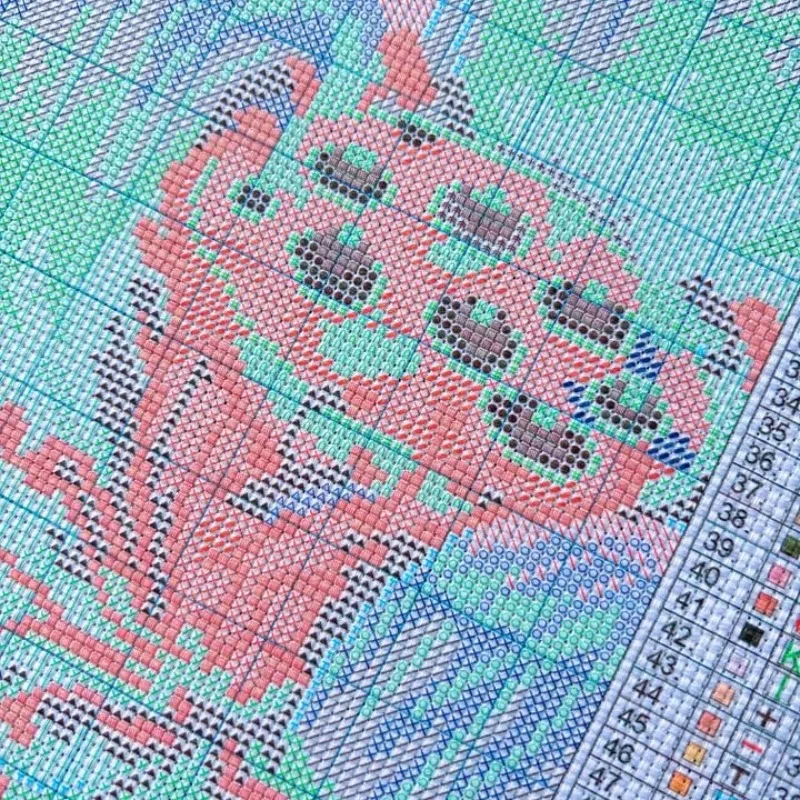 |   Zestaw do samodzielnego wy – Cross Stitch Stamped Kits Beginners recenzja i cena