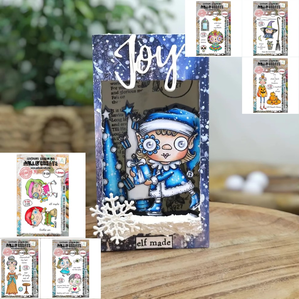 Słodkie zimoleśne dynie czarow – Clear Silicone Stamps For Card Making recenzja i cena