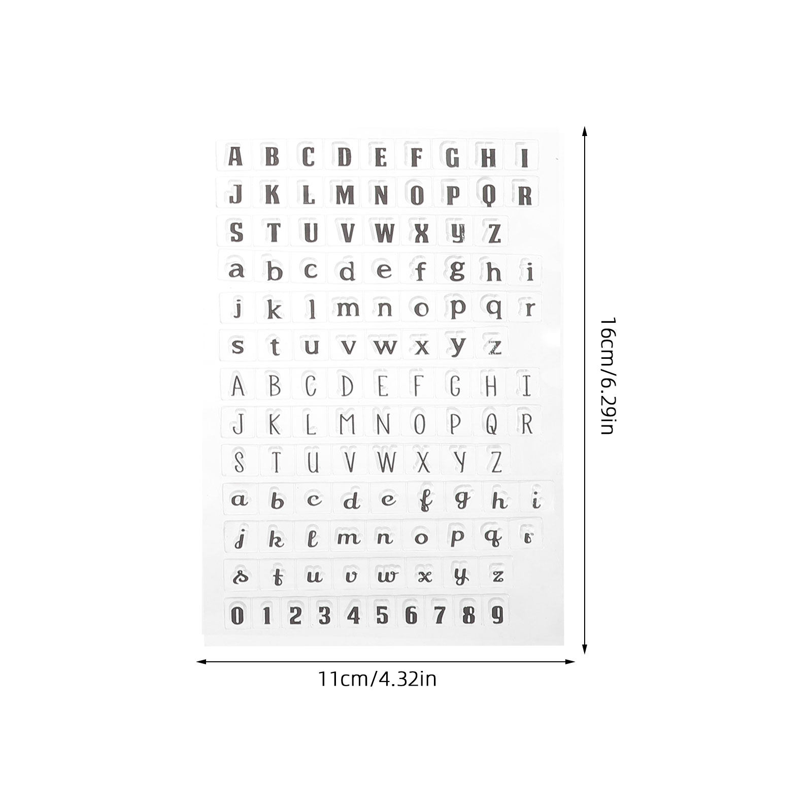 4 sztuki przezroczystych silik – Clear Silicone Stamps For Card Making recenzja i cena