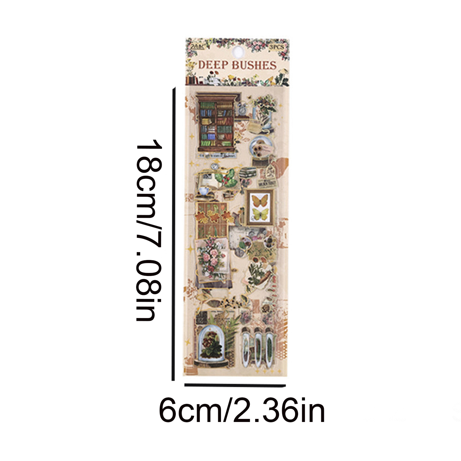 3 sztuki naklejek w stylu vint – Scrapbooking recenzja i cena
