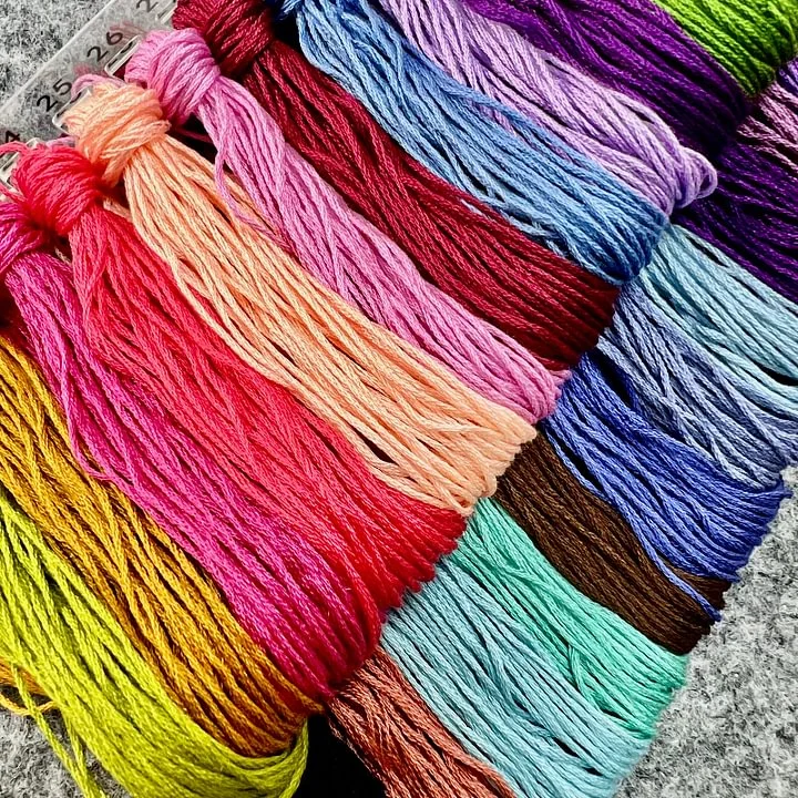 [ZZ8369-Desk under the stars]1 – Cotton Embroidery Thread Skeins recenzja i cena